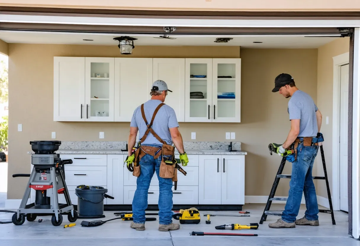 Garage cabinet installation glendale az in Glendale